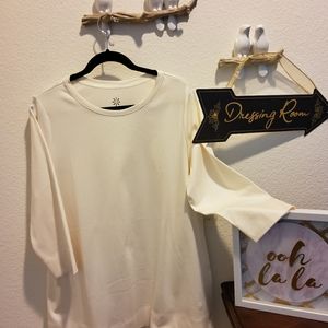 Issac Mizrahi Cream Top